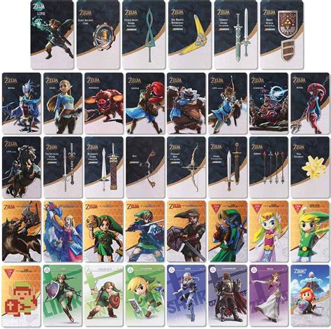 zelda nfc cards set|amazon zelda amiibo cards.